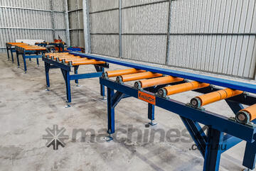 Heavy-Duty Idle Roller Table: 3m x 700mm - use with Metal Band saws