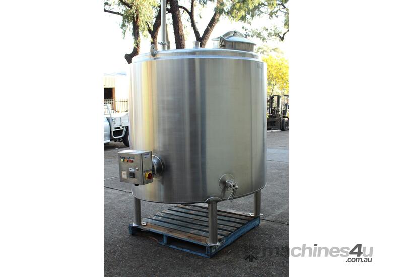 caption Stainless Steel Electrically Heated Tank