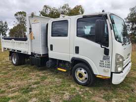 Isuzu NPR300 Crew 4x2 Dualcab Tipper Truck. Ex Council.  - picture0' - Click to enlarge