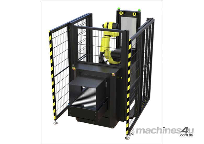 caption INSTANT PALLETISER i35: 35kg All-In-One Robot Work Cell