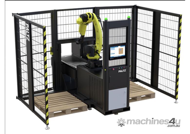 caption INSTANT PALLETISER i35: 35kg All-In-One Robot Work Cell
