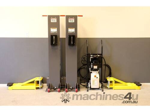 Maxjax M7K Portable 2 Post Lift - 7000Lb Capacity