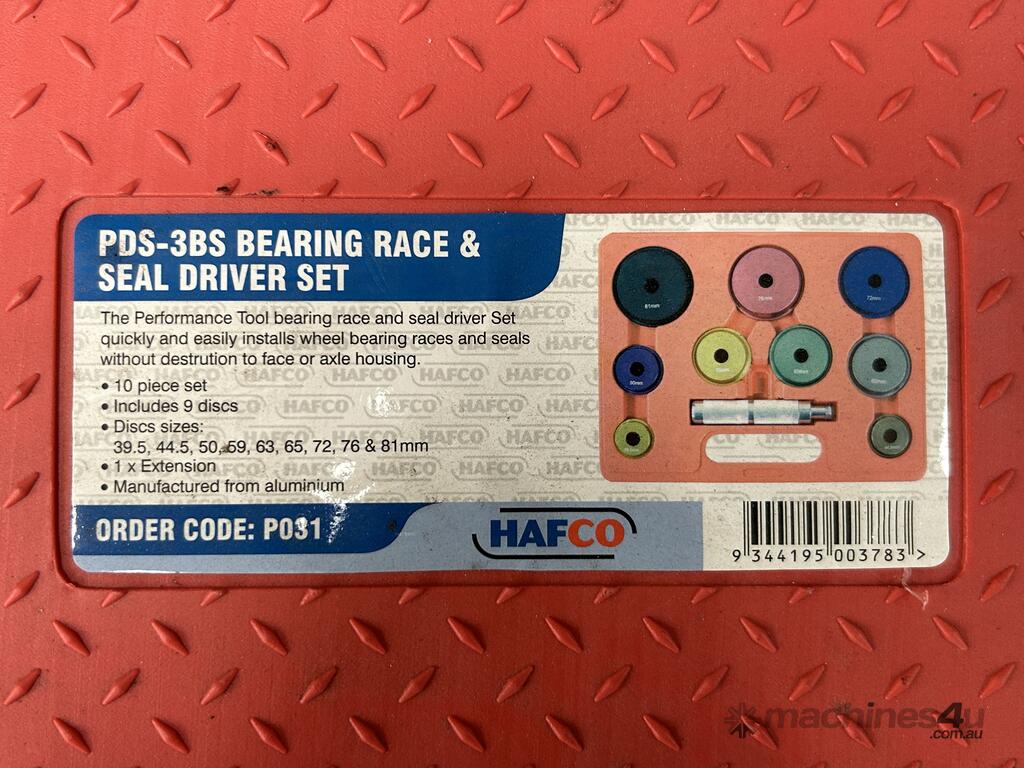 Used Hafco Hafco Bearing Race Seal Driver Set in Dandenong South, VIC