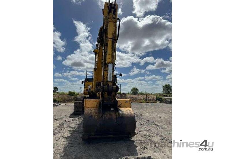 caption 2018 Komatsu Excavator 80T + Bucket, AC Cab, ROPS - Model PC850-8E0