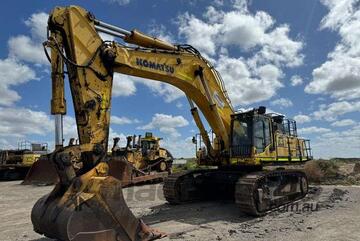 2018 Komatsu Excavator 80T + Bucket, AC Cab, ROPS - Model PC850-8E0