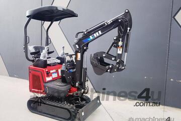   UHI UME12P, 1.2T EXCAVATOR WITH 9 ATTACHMENTS (WA ONLY)