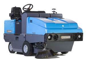 NEW Conquest HD180D4 Heavy-Duty Ride-On Industrial Sweeper | High-Performance Cleaning