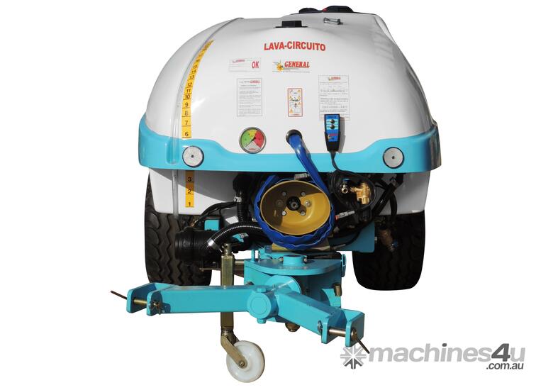 caption Trailed Atomizer – Durable, Efficient, and Maneuverable for Optimal Fruit Tree Treatments