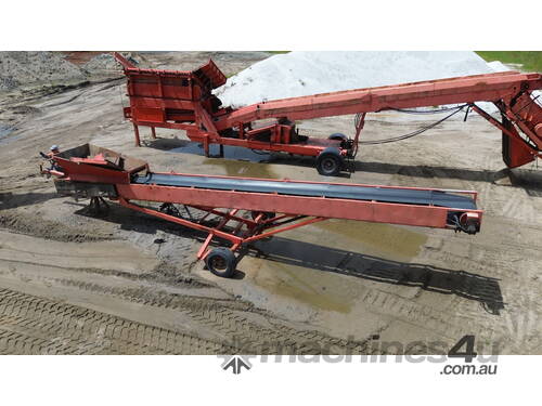 caption FINLAY 40FT/ 12M STOCKPILING CONVEYOR (USED)