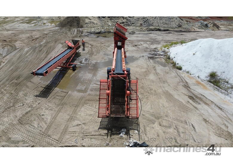 caption FINLAY 40FT/ 12M STOCKPILING CONVEYOR (USED)