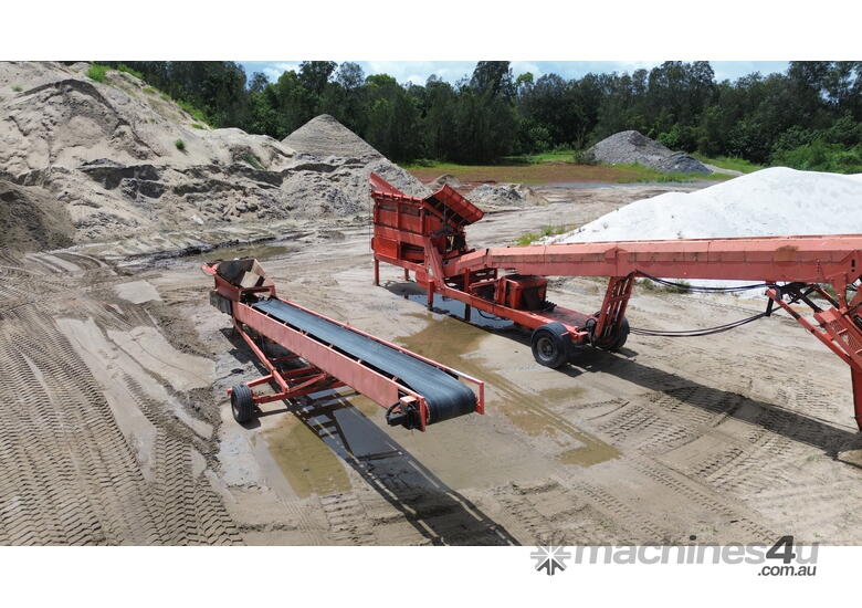 caption FINLAY 40FT/ 12M STOCKPILING CONVEYOR (USED)
