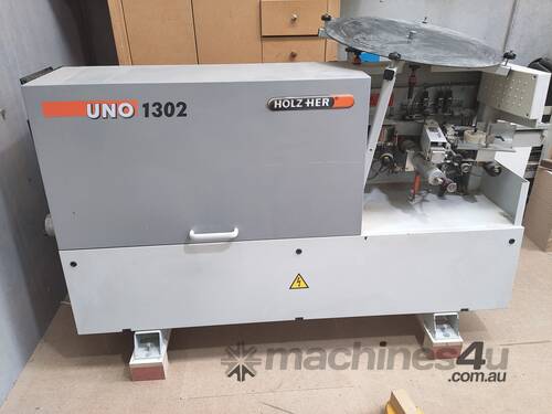 caption Holzher UNO 1302 Edge Bander- In Good Condition!