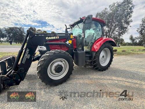 caption (8911) 2010 CASE IH MAXXUM 125 WITH LOADER