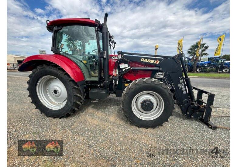 caption (8911) 2010 CASE IH MAXXUM 125 WITH LOADER