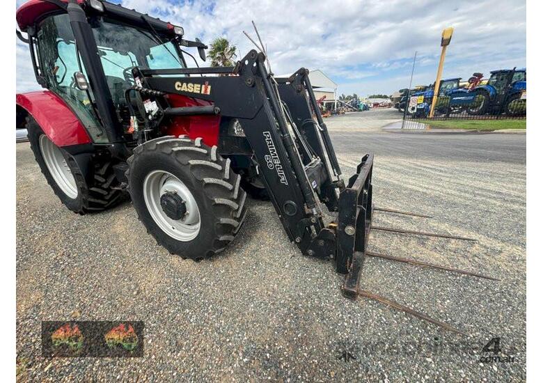 caption (8911) 2010 CASE IH MAXXUM 125 WITH LOADER