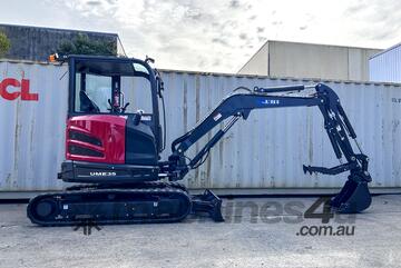 [EOFY]UME35 26hp Kubota Engine 3.9T operation weight excavator with Zero Tail, Free 6 Attachments