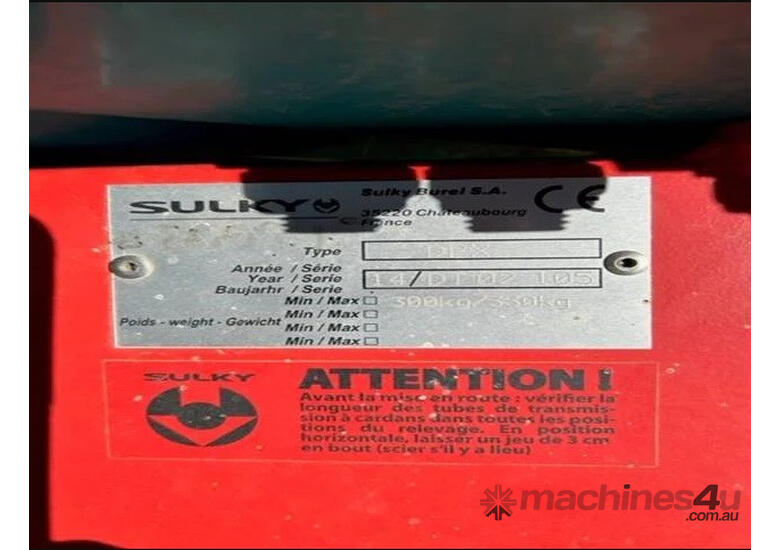 Sulky DX28 Fertilizer/Manure Spreader Fertilizer/Slurry Equip