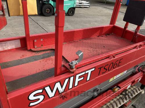 caption 2022 Swiftcraft Scissor Lift