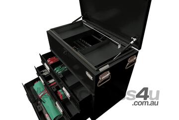 300 Piece 3 Drawer Ute Box (Charcoal)