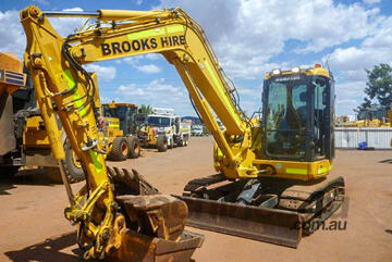 Komatsu PC88MR-8 Excavator Rubber Tracked - 8t for  