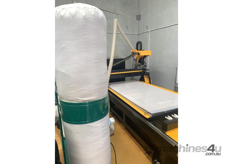 Used 2021 Blue Elephant CNC Flatbed Nesting Router Machine Flatbed ...