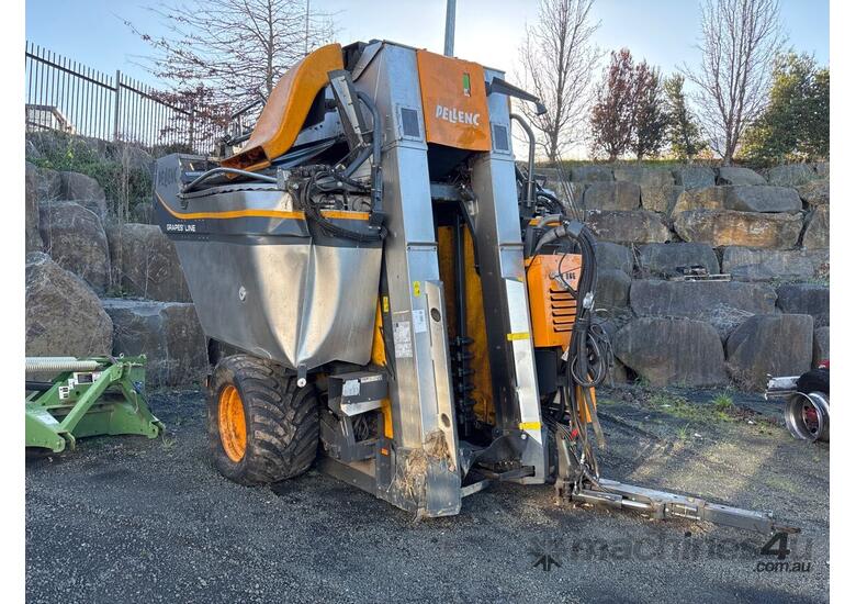 caption 2021 Pellenc 80 Grape Harvester