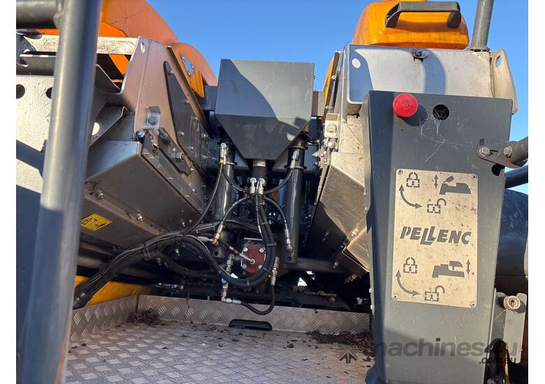 caption 2021 Pellenc 80 Grape Harvester