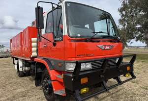 Hino FT Kestrel 4x4 Traytop Firetruck. Ex Rural Fire Service.