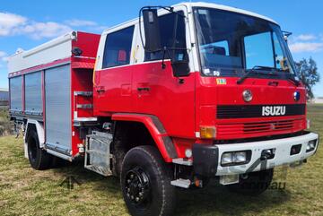 Isuzu FTS700 4X4 Crewcab Firetruck. Ex NSW Fire & Rescue Service. Isuzu FTS700 4X4 Crewcab Firetruck. Ex NSW Fire & Rescue Service.