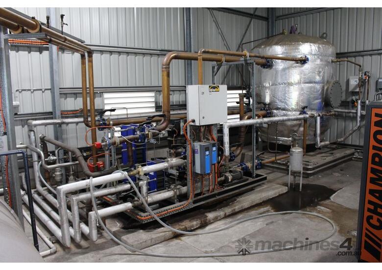 Closed Loop Water Heating System.