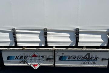 2003 Krueger ST-3-38 45ft Tri Axle Drop Deck Curtainsider B Trailer 2003 Krueger ST-3-38 45ft Tri Axle Drop Deck Curtainsider B Trailer