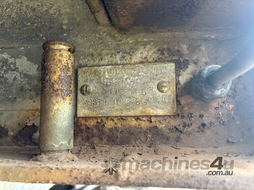 caption 1985 Homemade Tanker Trailer *SCRAP ONLY*