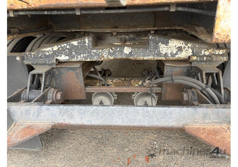 caption 1985 Homemade Tanker Trailer *SCRAP ONLY*