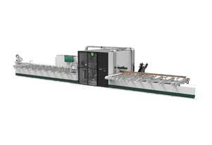 FOM Industrie LMX series automatic machining and cutting lines for aluminium CNC controlled