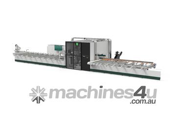 FOM Industrie LMX series automatic machining and cutting lines for aluminium CNC controlled
