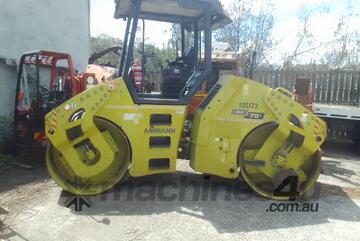 7 ton AMMANN AV 70x smooth drum , 434 hrs , 2013 model , ex rental unit QLD
