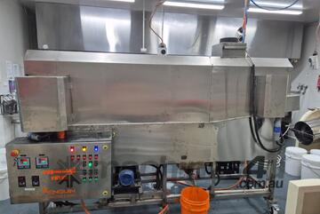 Automatic Continuous Conveyor Turbo Fryer Machine - Penguin Turbo Max