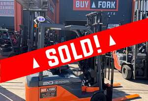 2019 2.0t Toyota Standard Mast Electric 2022 Battery