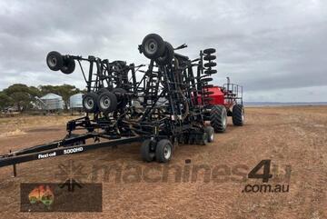 (8715) Flexicoil Air drill & Horwood Bagshaw Air Cart - ( NOTE NO BUYERS PREMIUM )