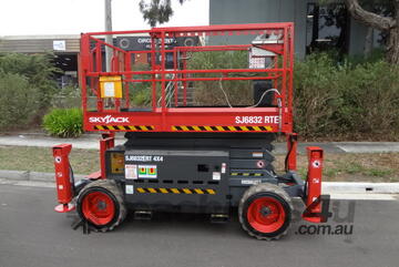 2016 Skyjack SJ6832RTE 4WD RT Scissor Lift - 10YT Option (delivery discounted for Feb26)