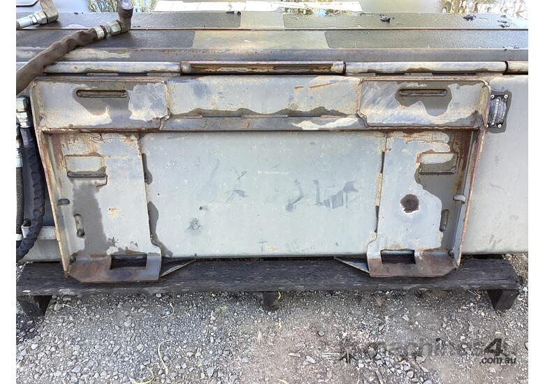 Bobcat Sweeper Bucket Attachment