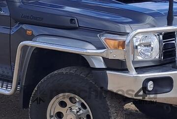 79 Series Toyota Bull Bar & Rails / Steps