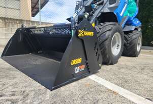 8.4SK Multione Mini Loader Contractor Package w/ 4in1 Bucket and Pallet Forks!