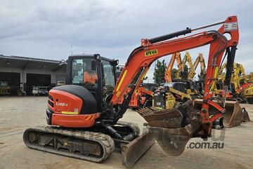 2022 KUBOTA U48-4 5T EXCAVATOR (M820) WITH A/C CAB, HITCH, BUCKETS, CIVIL SPEC AND 1905 HOURS