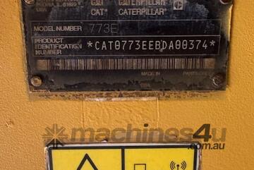 2023 Caterpillar 773E Dump/Water Truck