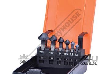 HSS Countersink Set (90 3 Flute Type) - 6 Piece 1.5 - 20.5mm
