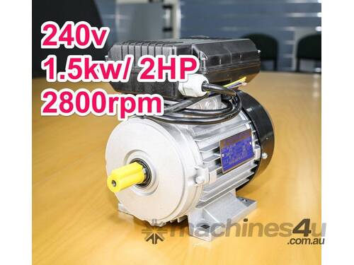 1.5kw/2HP 2800rpm single-phase electric motor 