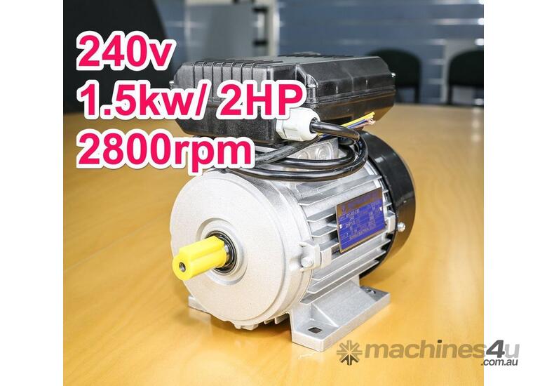 1.1 Kw Electric Motor 1400rpm 4 pole 240V Single Phase 1.5 HP Electric Motor
