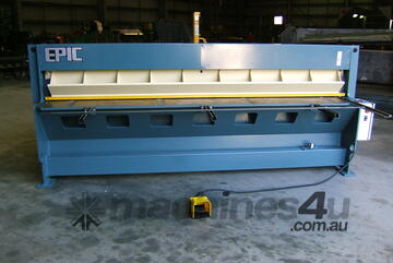 Under Driven Hydraulic Guillotine: 3070 x 4mm - *AUSTRALIAN MADE* Under Driven Hydraulic Guillotine: 3070 x 4mm - *AUSTRALIAN MADE*