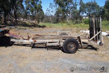 3 ton galvenised plant trailer , 2008 model